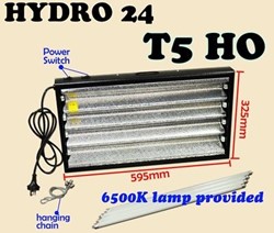 Show details for T5 4X24W 6400K (GROW) FLURO LIGHT + SERIAL PORT PROPOGATION HYDROPONIC LAMP Picture of T5 4X24W 6400K (GROW) FLURO LIGHT + SERIAL PORT PROPOGATION HYDROPONIC LAMP